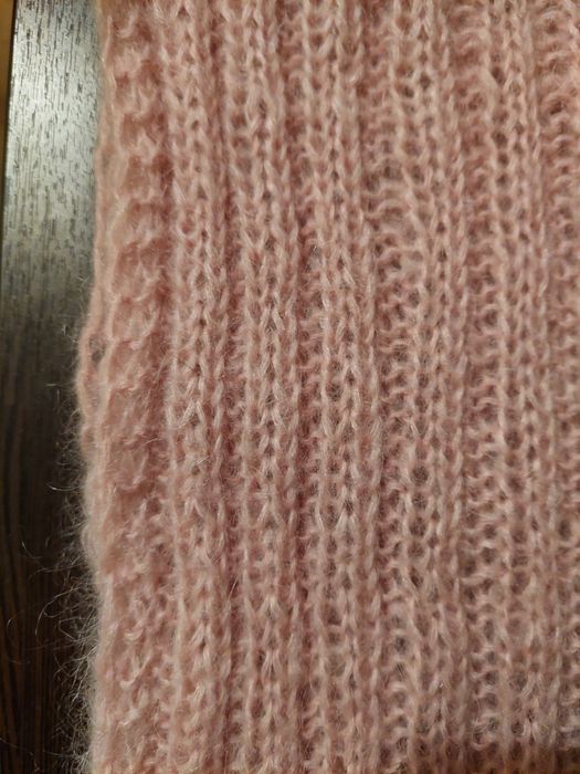 Снуд (шарф) женский мохеровый