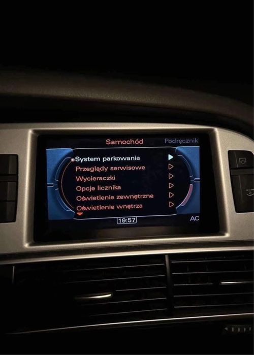 Polskie Menu Audi Skoda Seat Volkswagen i Mapy