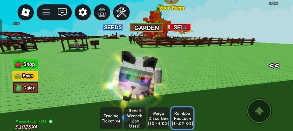 Петы для игры Grow a garden