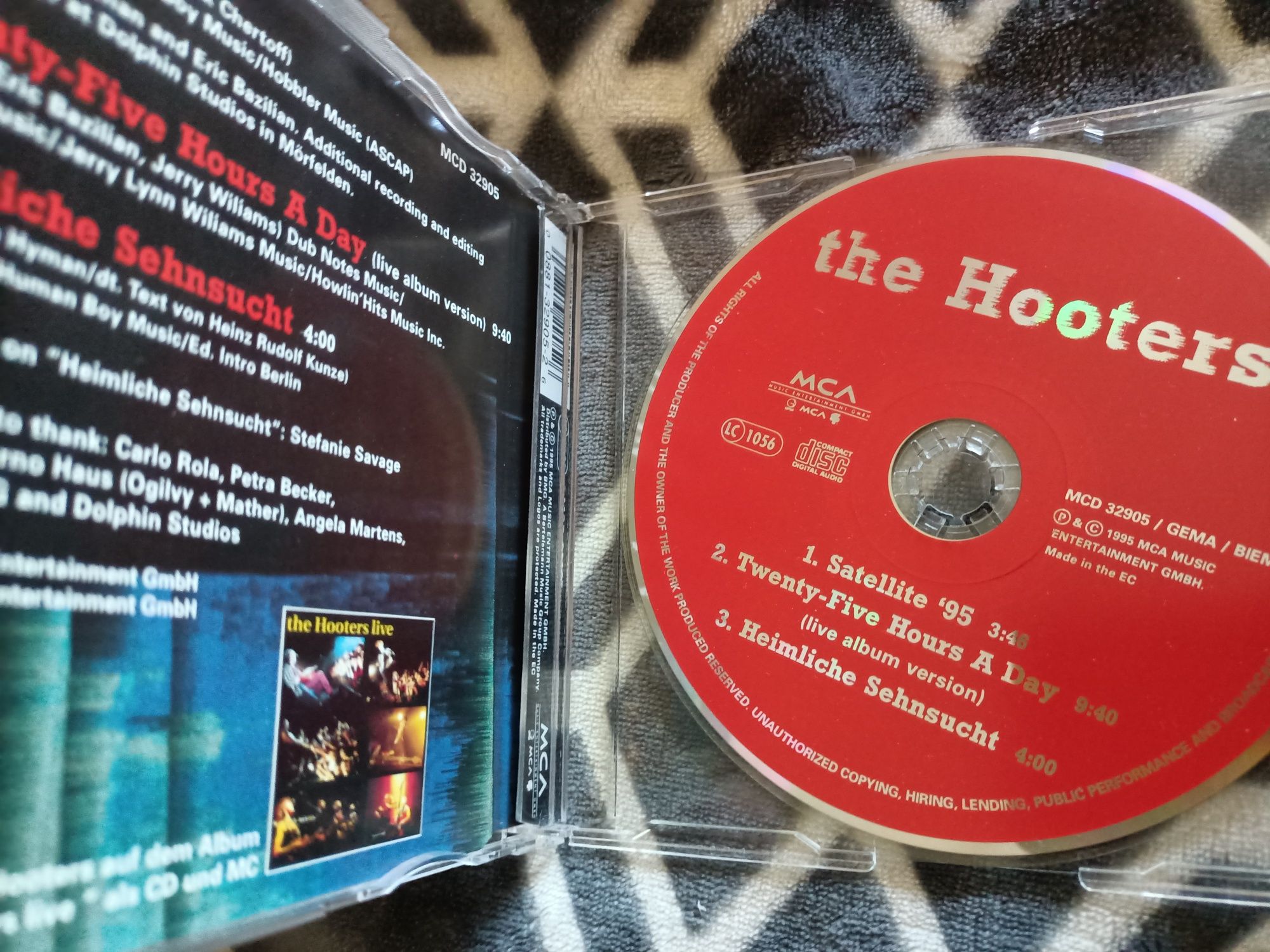 The Hooters - Satellite (CD, Single)(vg+)