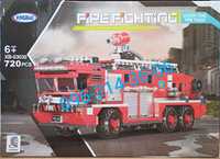 Конструктор Пожарные XINGBAO XB-03030 "Пожарная машина с брандспойтом"