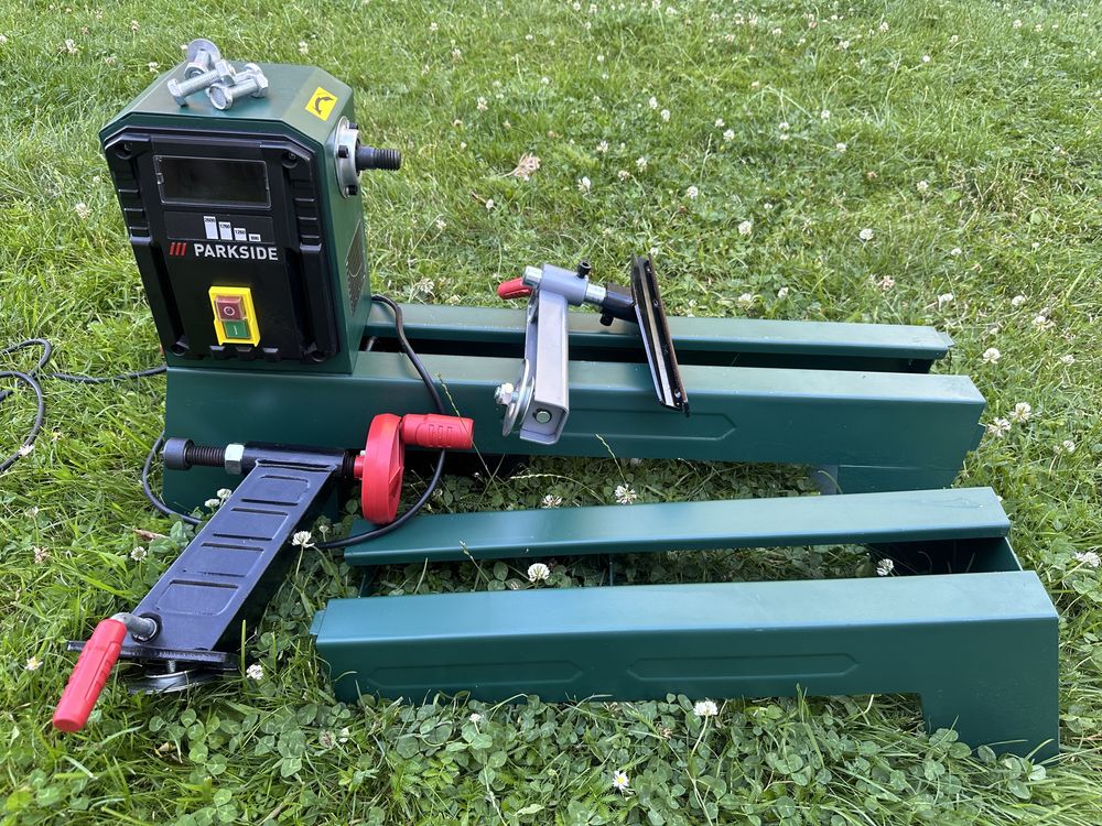 Tokarka obrotowa do drewna Parkside PDB 100 A1 400 W