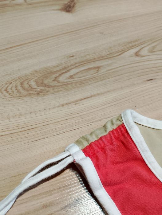 Pomarańczowy Damski Podkoszulek Nike Vintage 00's