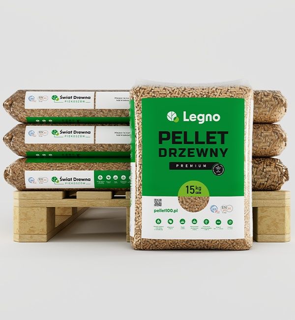 Pellet Legno Świat Drewna "TRANSPORT GRATIS" Pelet