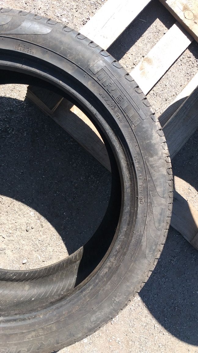 2шт 255 45 20 Pirelli пара шины б.у резина склад шиномонтаж