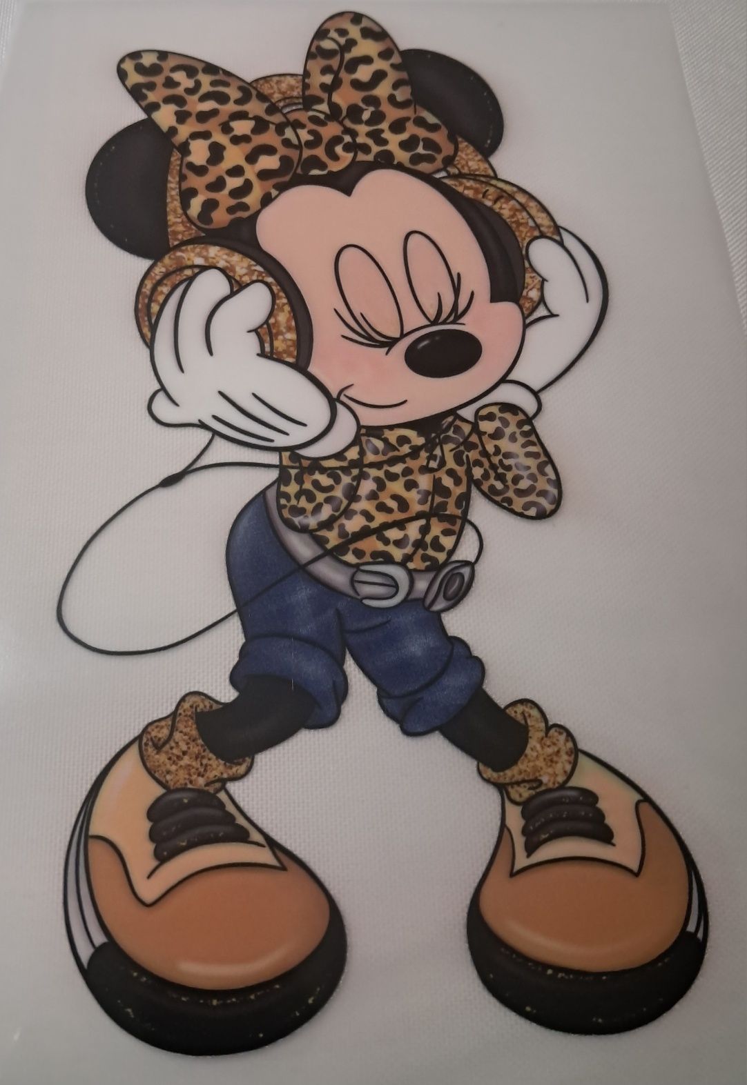 Naprasowanka, prasowanka, termonaklejka  mini miki mickey