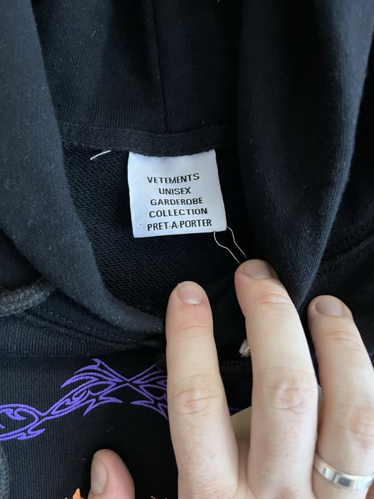 Стильне худі/толстовка (L) Vetements Vital Existence Hoodie.