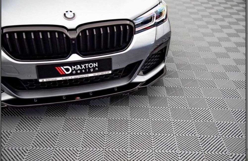 Сплітер для BMW G30 M-Pack Maxton диффузор спойлер губа сплiтер