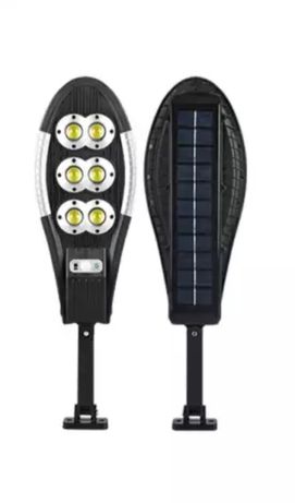 Mocna Lampa Solarna Latarnia LED Uliczna Halogen Solar + Uchwyt+Pilot