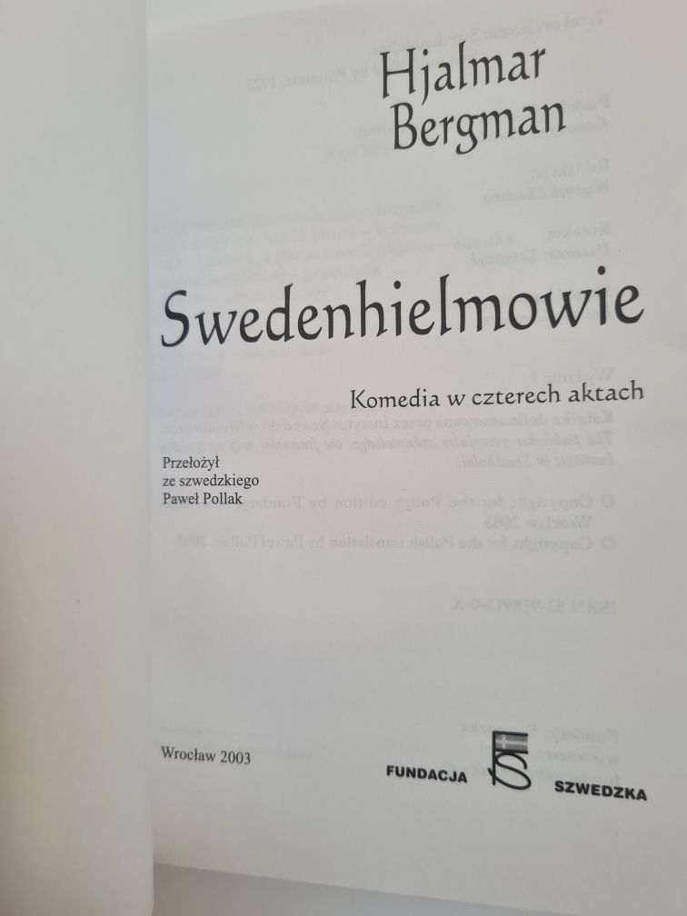 Swedenhielmowie - Hjalmar Bergman. Książka