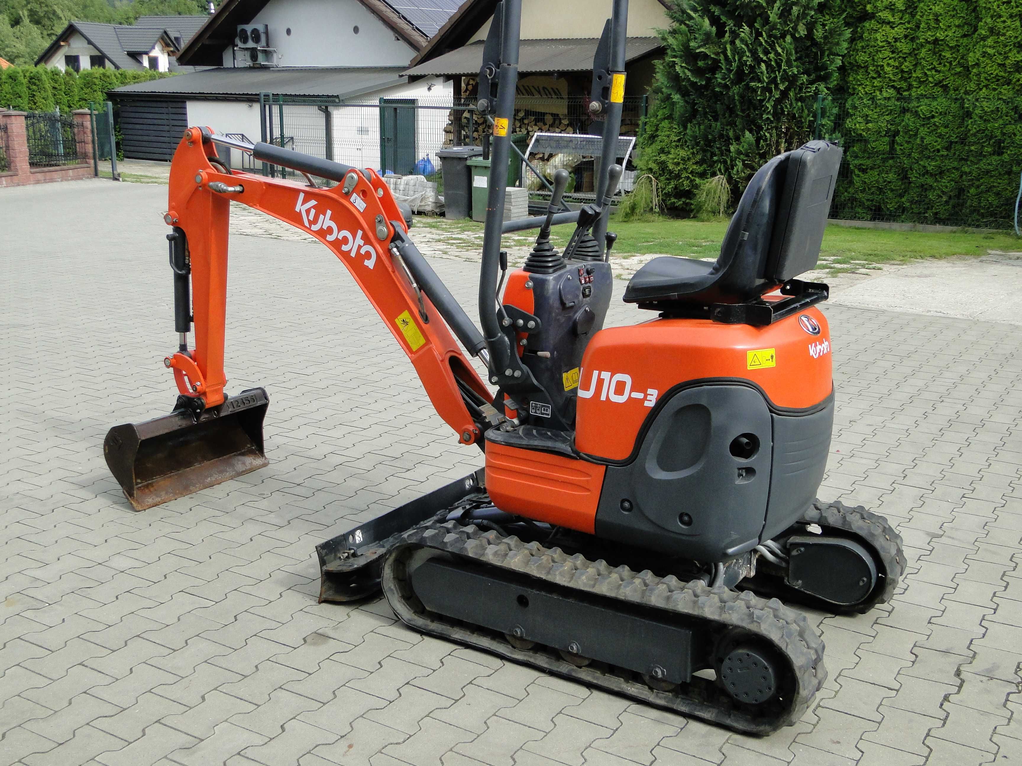 Minikoparka Koparka KUBOTA U10-3 rozsuwane gąsienice 2 jazdy 2018r