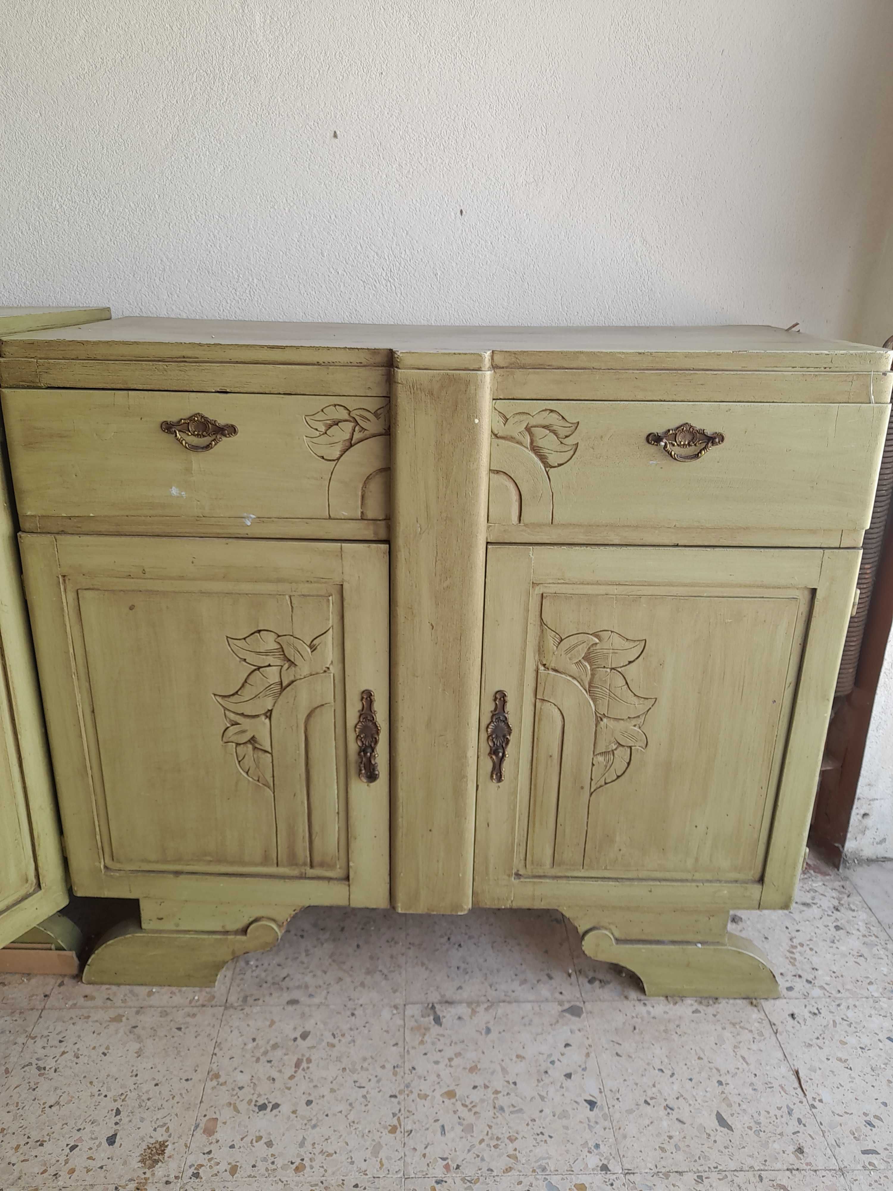Movel antigo pintado