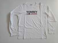 Longsleeve Tommy Jeans biały rozmiar M jak nowy
