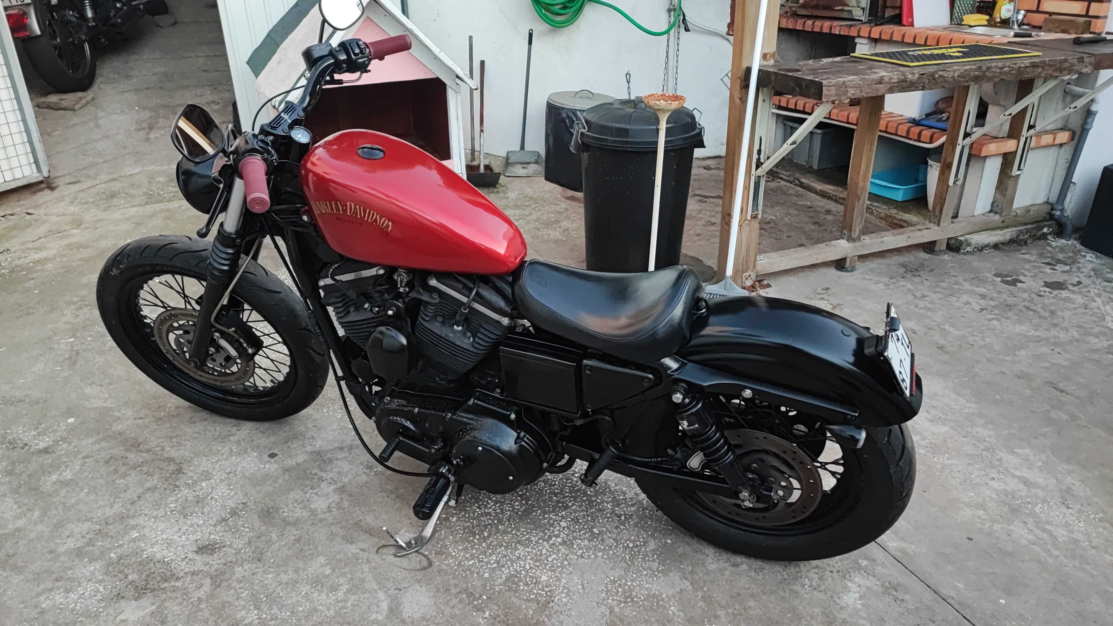 Harley Davidson Hugger 1200cc Vendo ou troco por Jipe