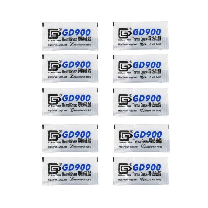 Термопаста GD900 0.5г (лот 43шт) 4,8 W/m·K