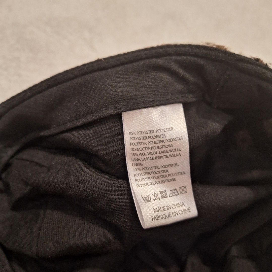 Kaszkiet w pepitkę TK Maxx