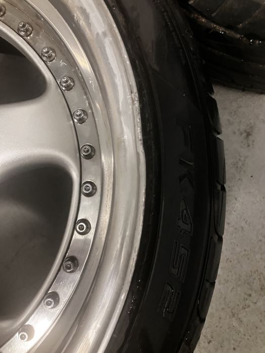 Alufelgi skrecane Rh zw1 17”  4x100 bmw e30 vw golf 2tlg