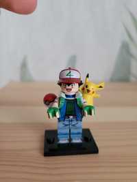 Lego Ash Pikatchu figurka Pokemon