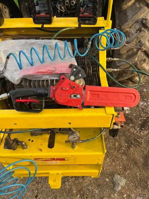 Compressor de poda de vinha
