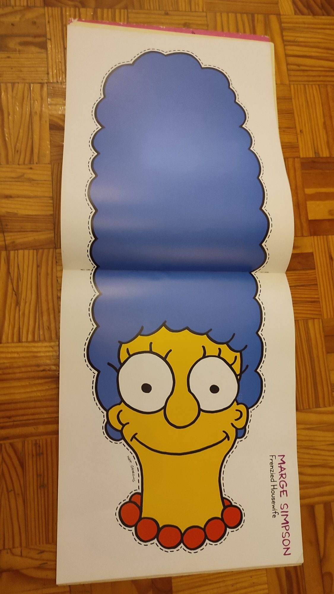 Livro Máscaras Simpsons