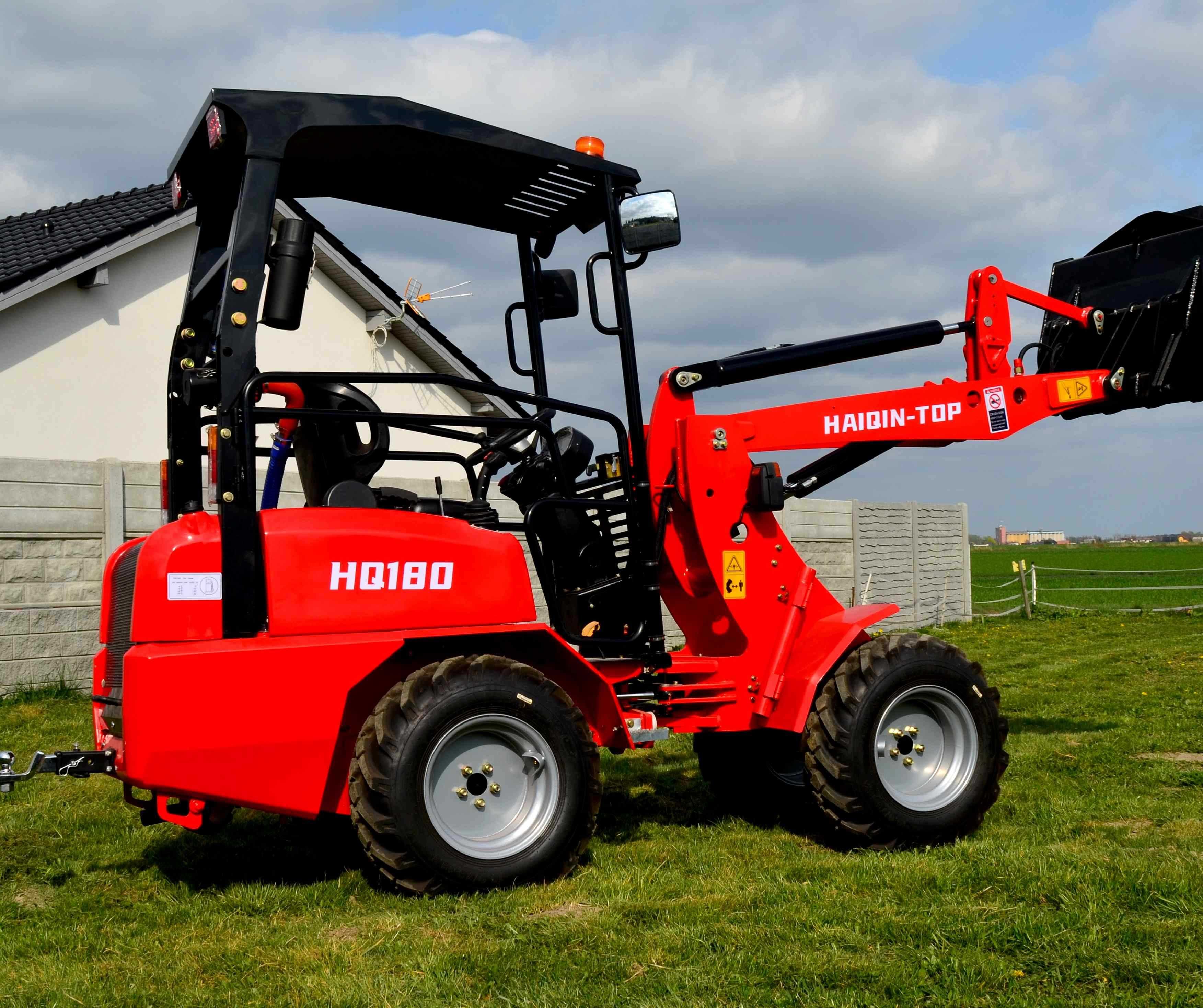 Nowa mini Ładowarka kołowa HQ180 udźwig 900kg