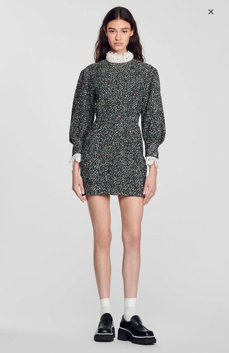 Твідова сукня Sandro нова з бирками