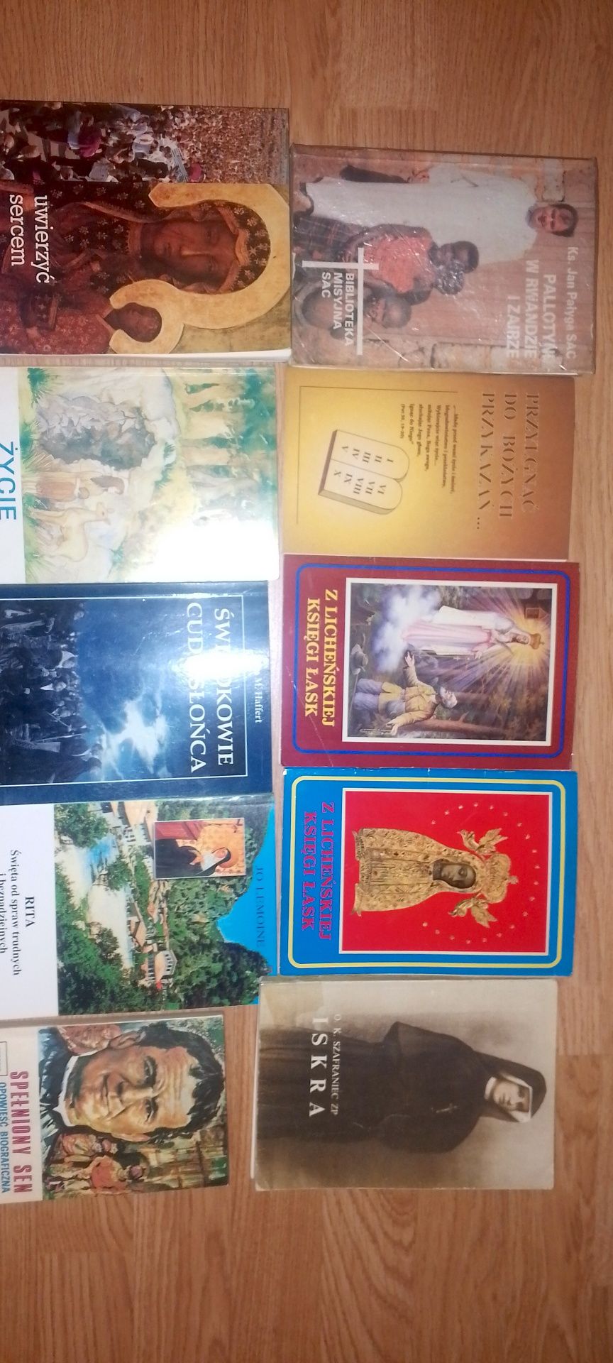 Książki religijne 15 sztuk