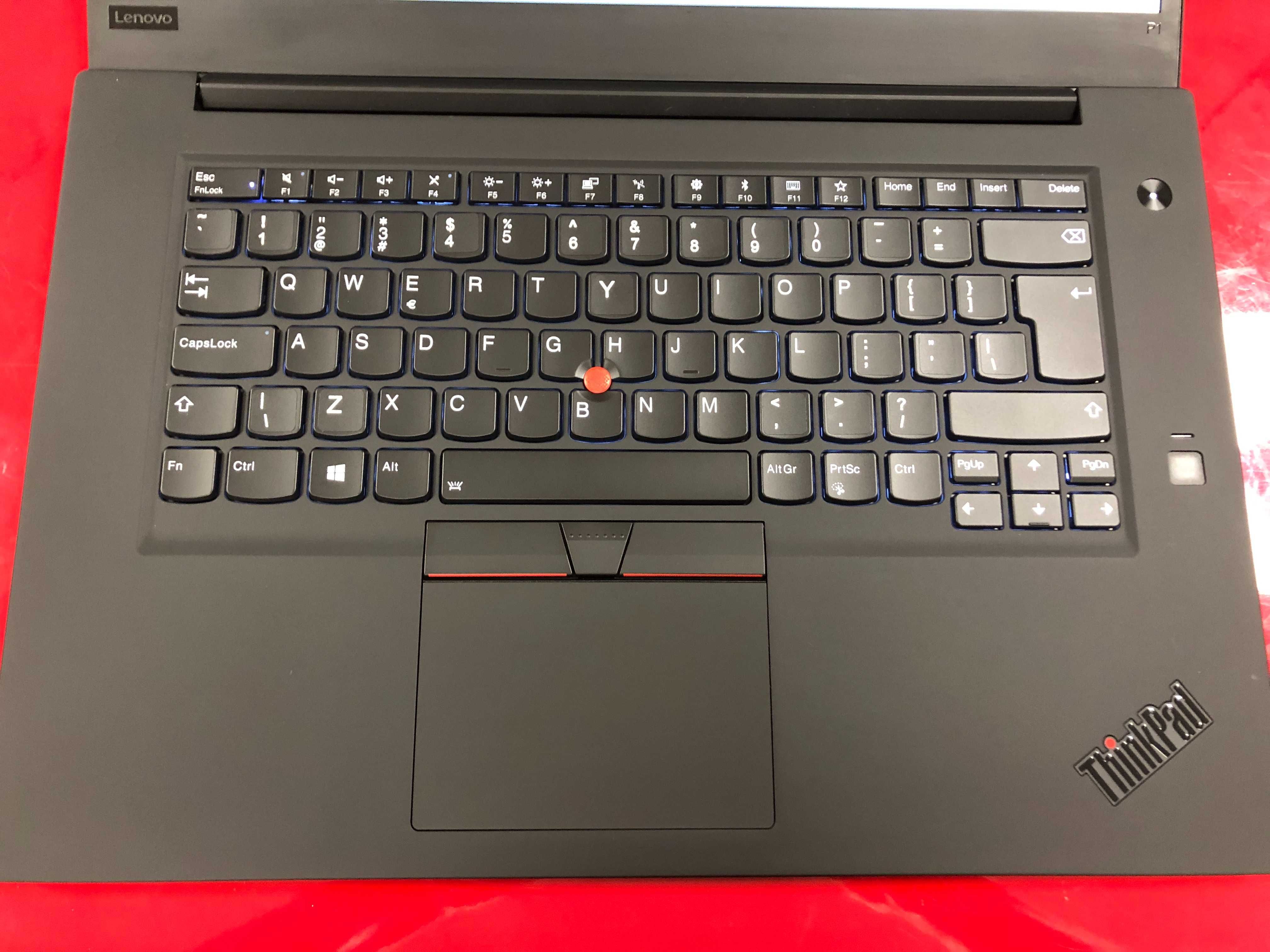 Laptop Lenovo ThinkPad P1 G1 I7-8gen 32GB/512SSD NVIDIA 4GB FV RATY0%