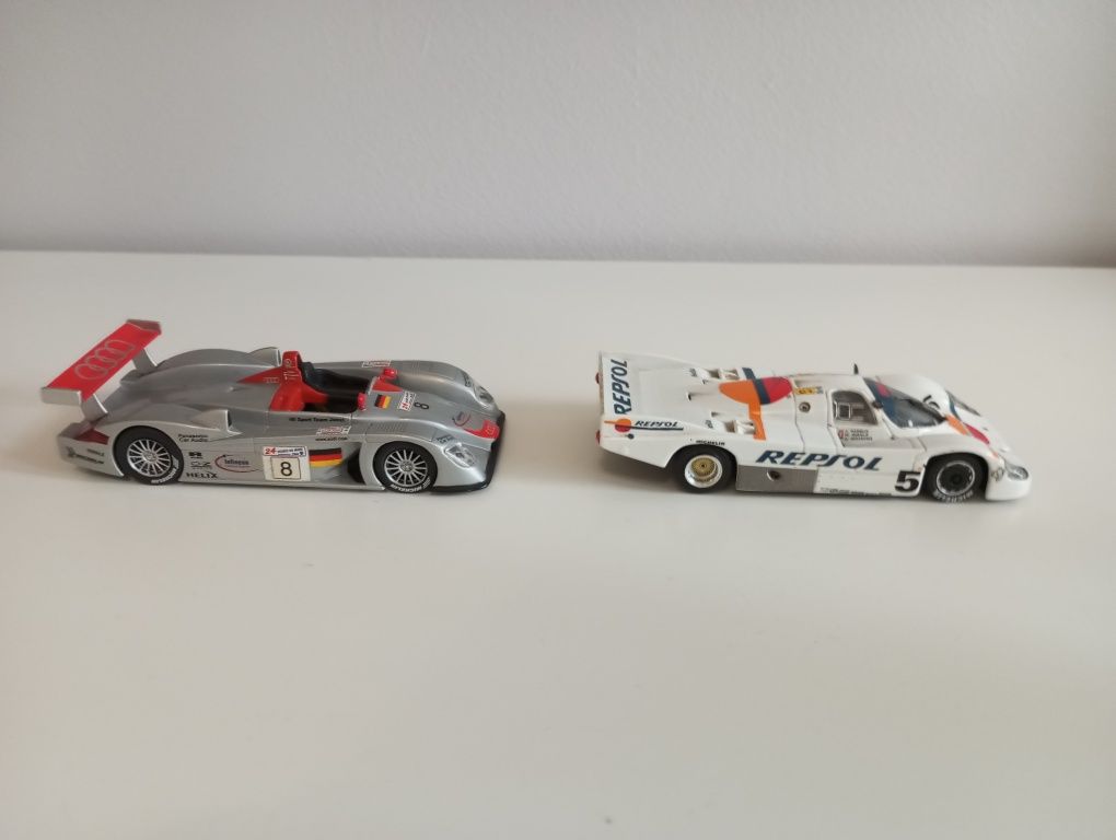 Miniaturas carros Le Mans de metal Audi/Repsol