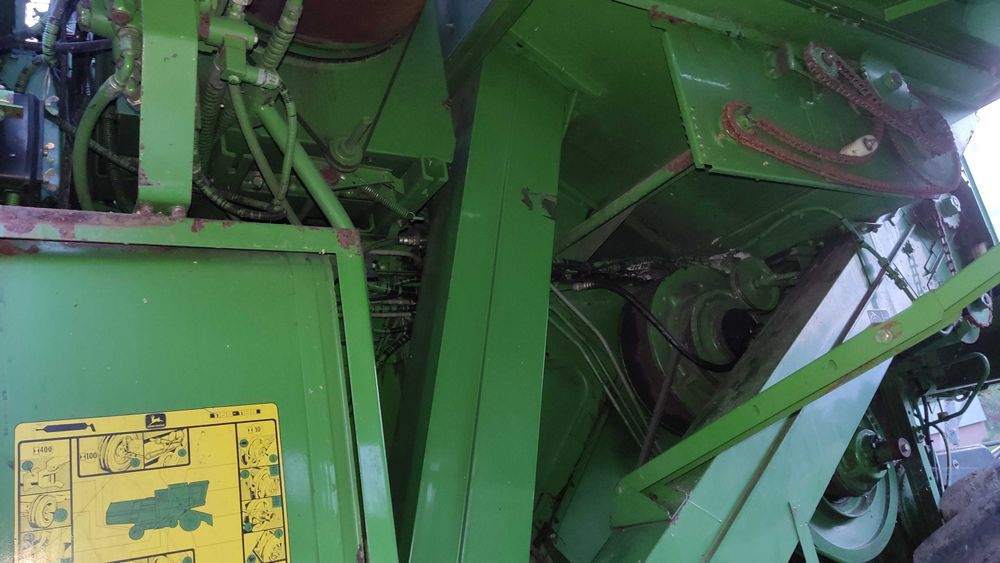 kombajn zbożowy john deere 1177 hydro 4 z sieczkarnią