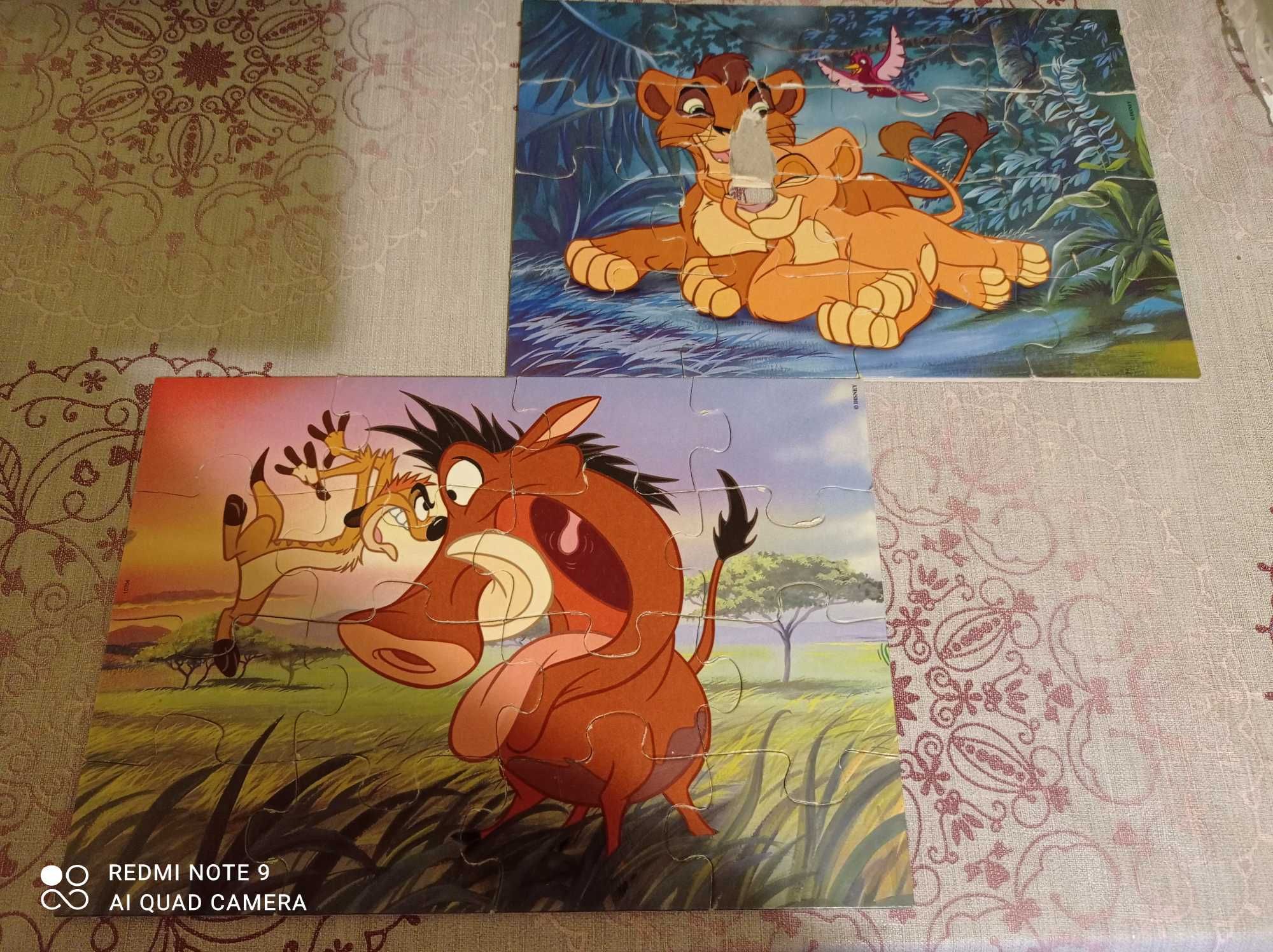 Puzzle Disneya 2 sztuki