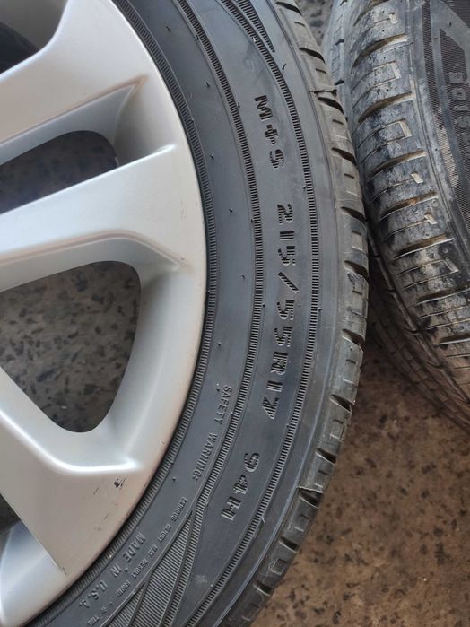 Диски, колеса, R17 5x114.3 Nissan  (комплект) резина 24 рік.