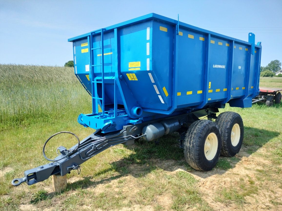 Przyczepa skorupa, tandem 10t