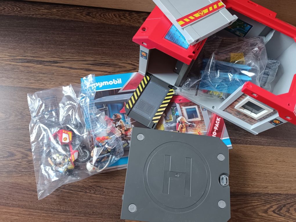 Playmobil Remiza Strażacka Straż Pożarna