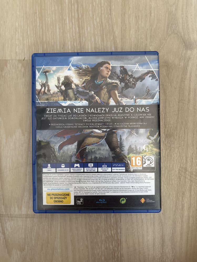 Gra na ps4 horizon zero dawn