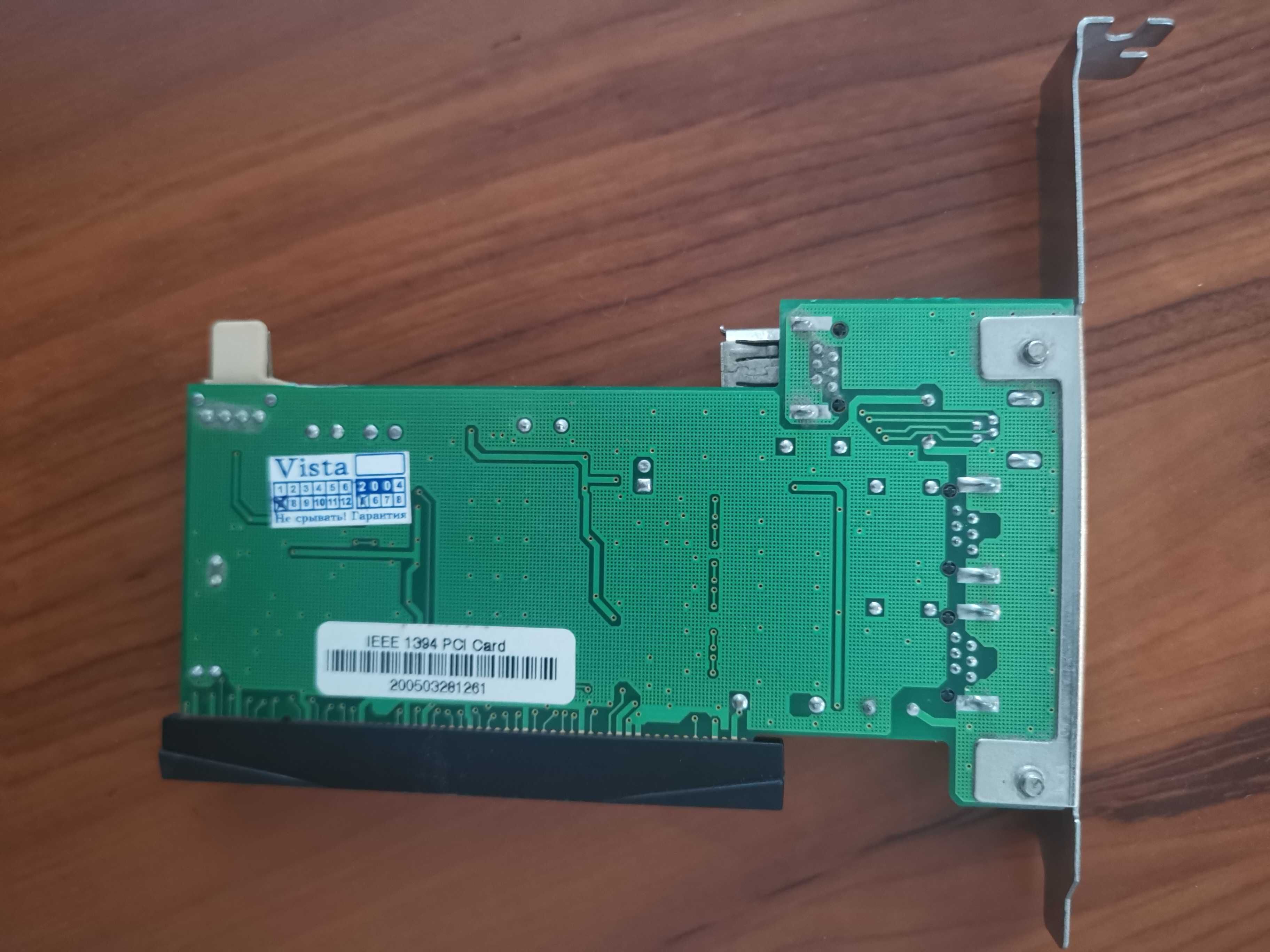 Контроллер PCI IEEE 1394 Картf видеозахвата