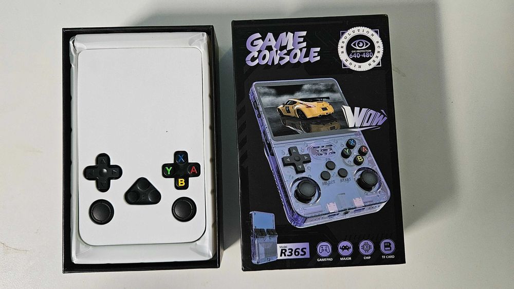 R36S CONSOLA PORTÁTIL | +15.000 jogos retro | diversão sem limites!