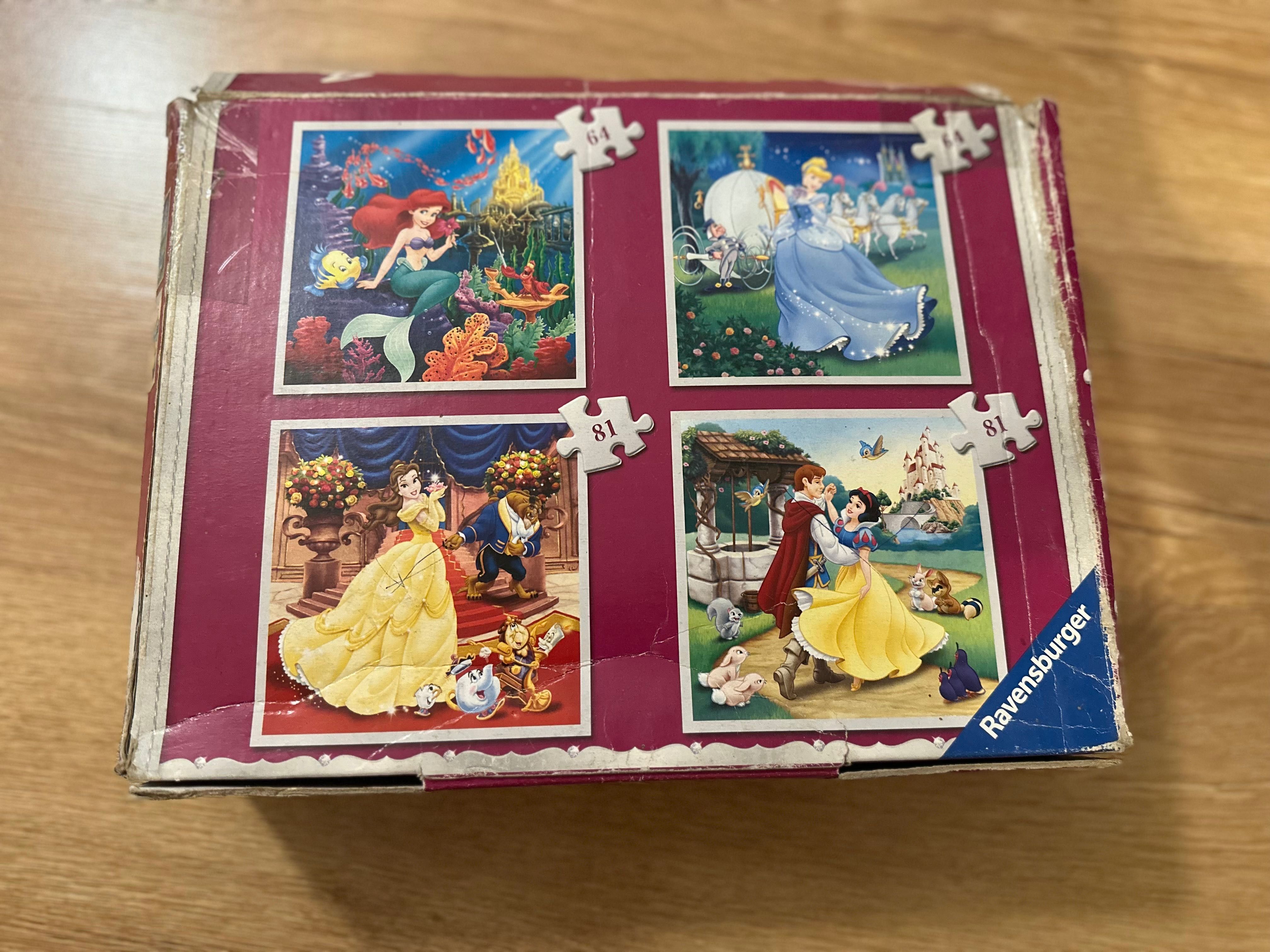 Puzzle 4 w 1  Ravensburger Disney