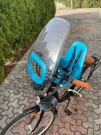 Bobike Mini One - fotelik rowerowy na kierownicę + osłona