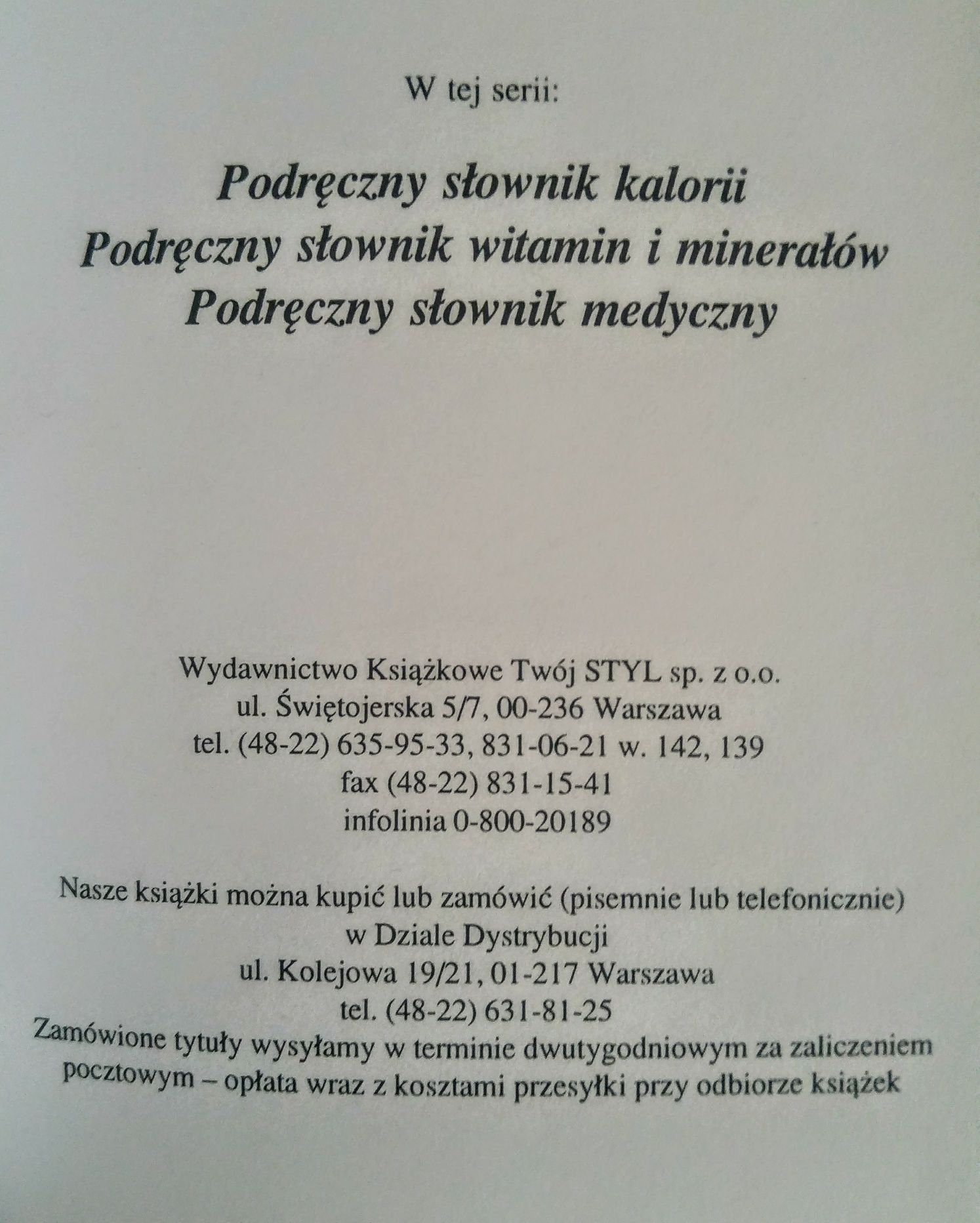 Podręczny Słownik Medyczny