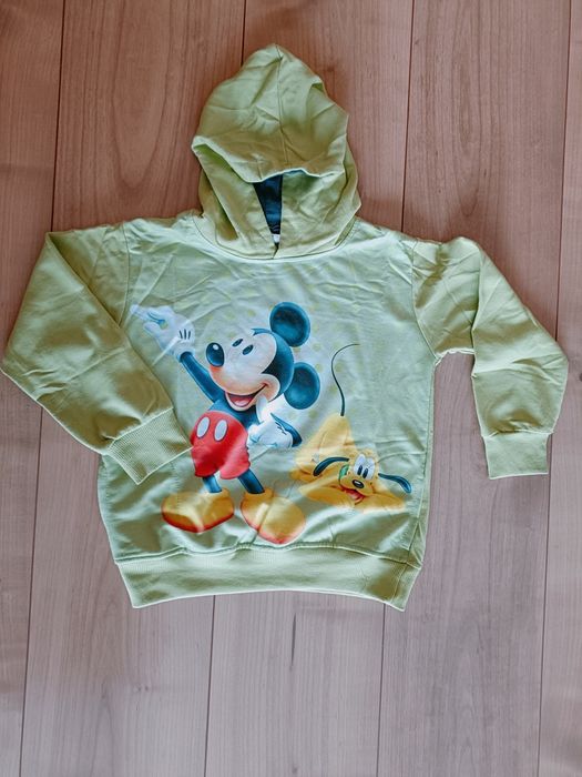 Camisola capuz Mickey Mouse + Casaco Lã Zara - 4 anos