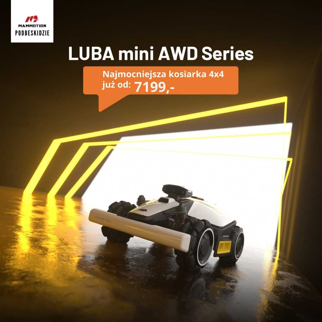 Mammontion Luba2 mini 800 robot koszący 4x4 GPS raty 0%