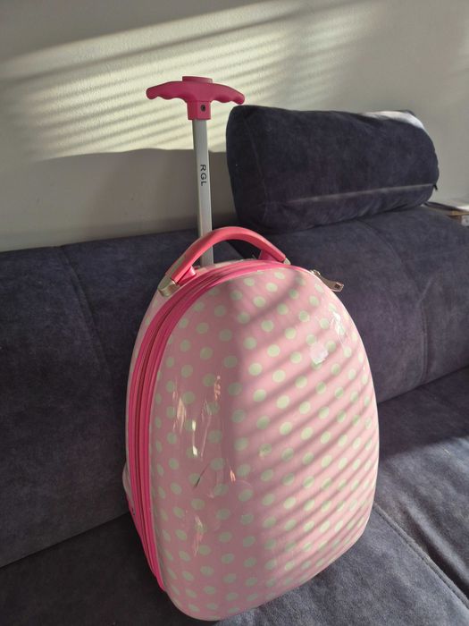 Waliizka dziecięca różowa