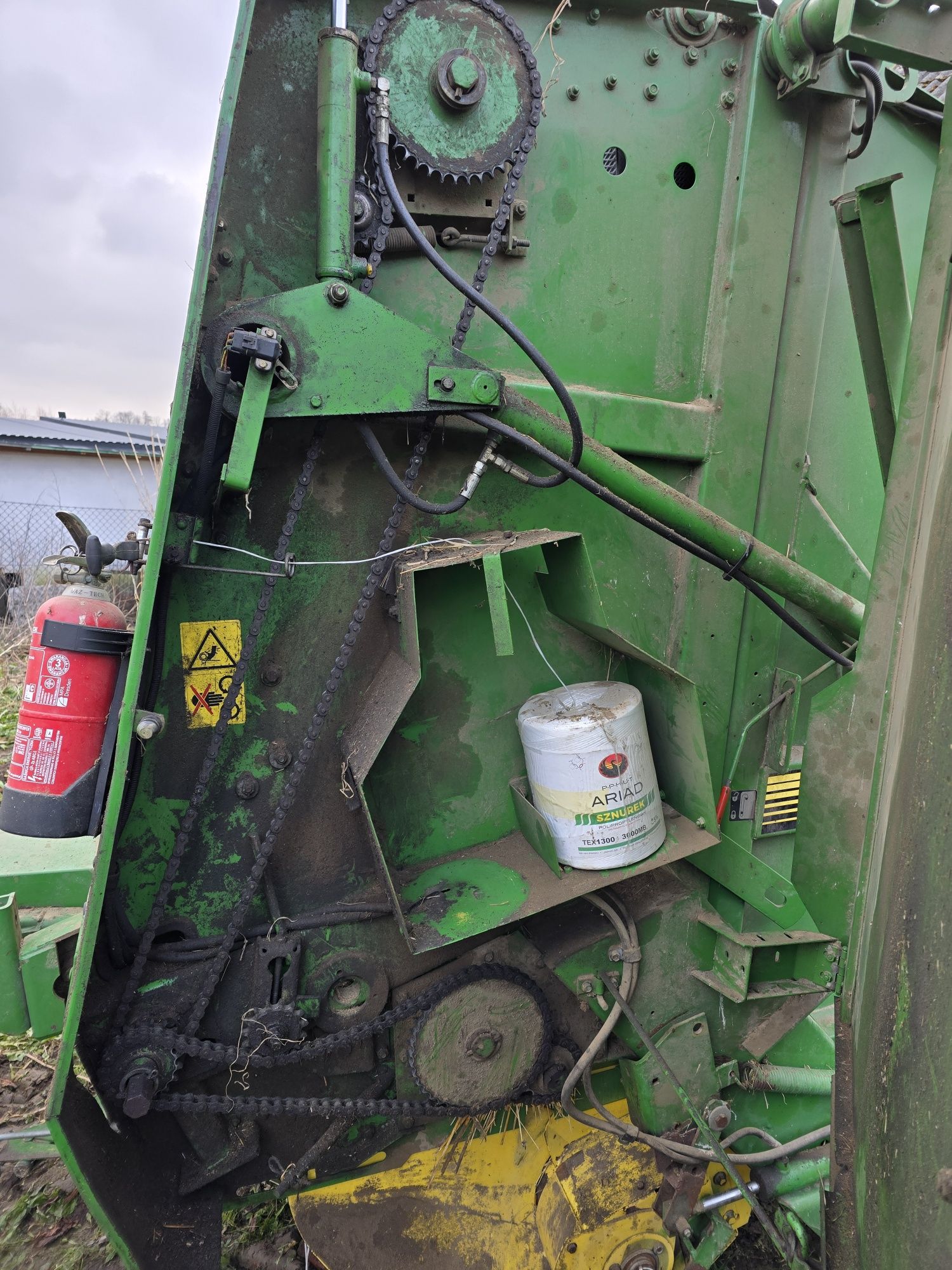 Prasa rolująca John Deere 580