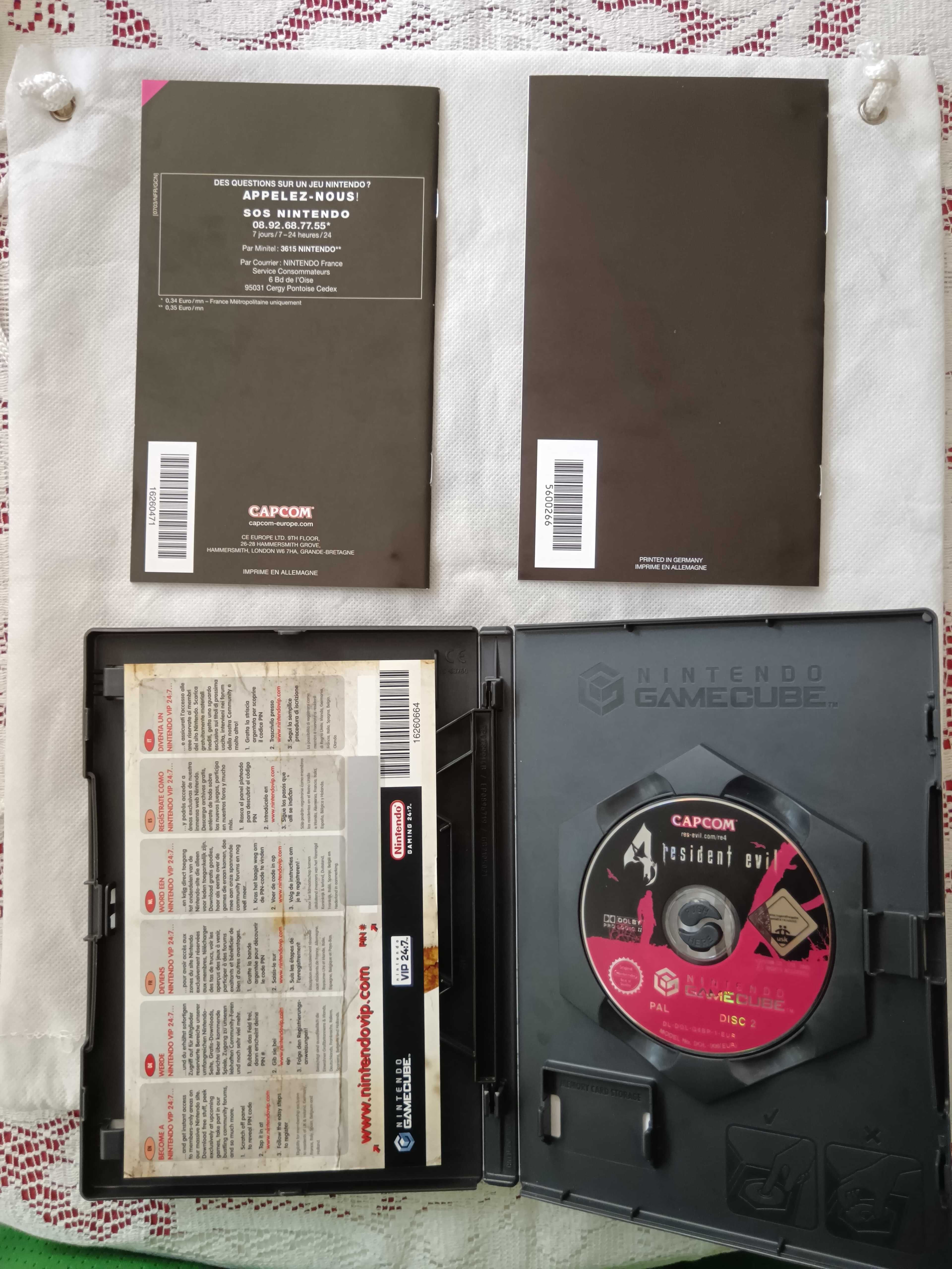 Resident Evil 4 [Nintendo GameCube, 2005] 100% Complete - FR