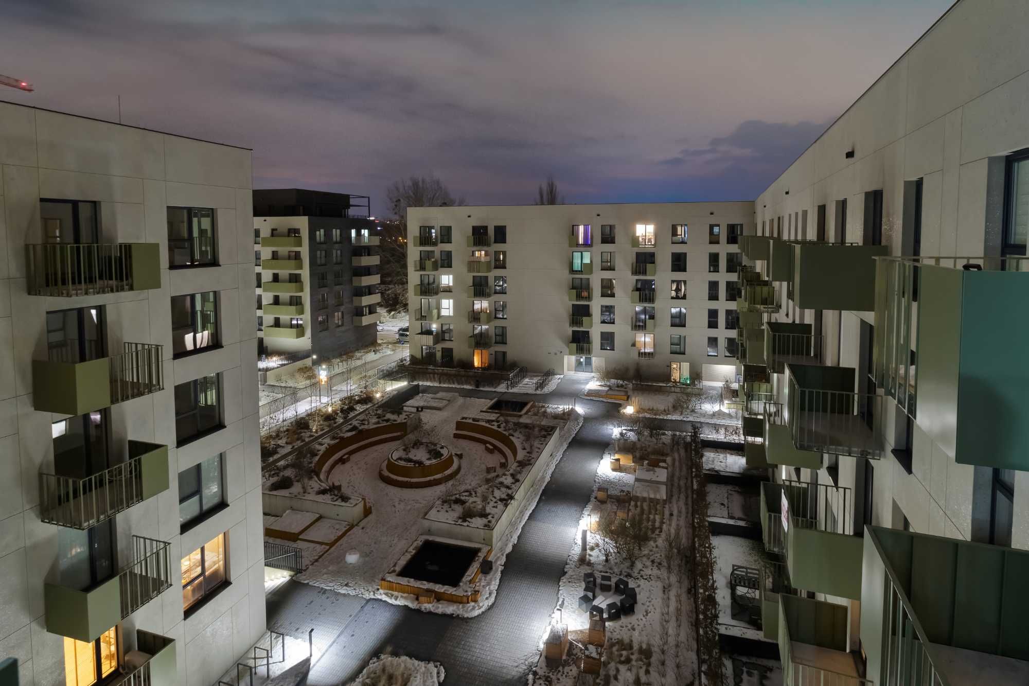 Wynajem Milionowa 8 Łódź FUZJA Apartament z klimatyzacją