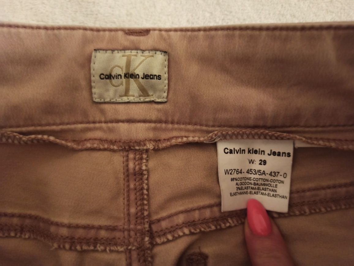 Spodnie Calvin Klein Jeans W:29 rozm. S