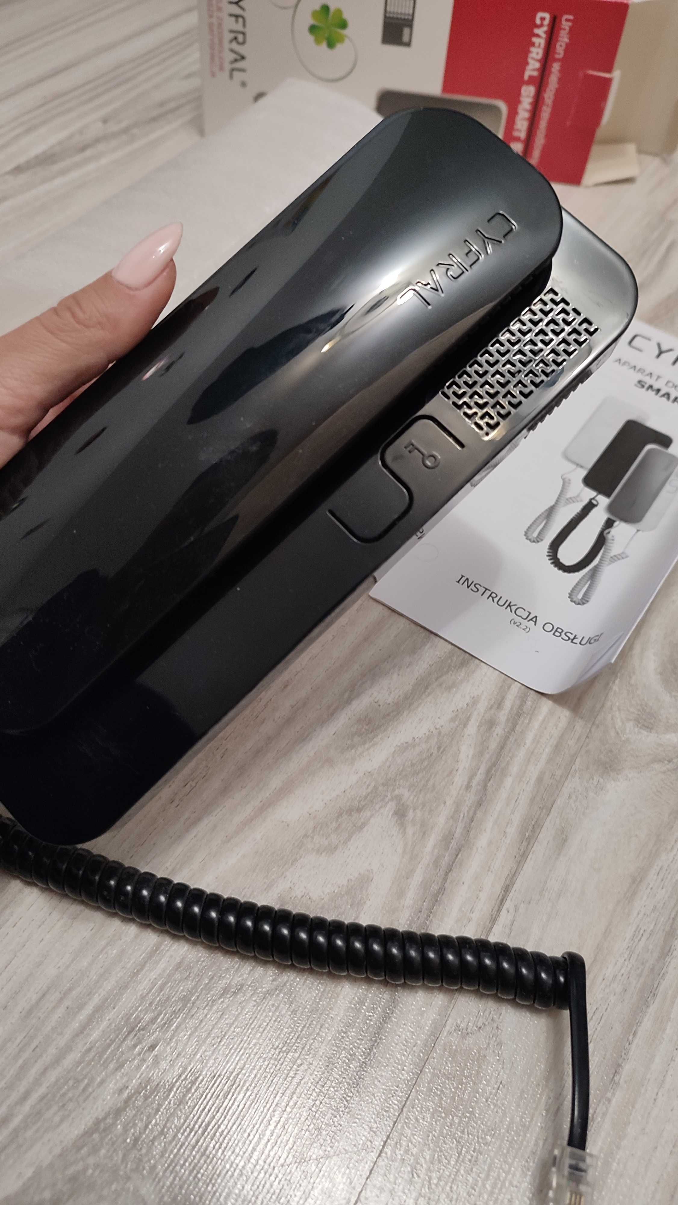 Nowa Słuchawka Domofon Unifon CYFRAL SMART czarny