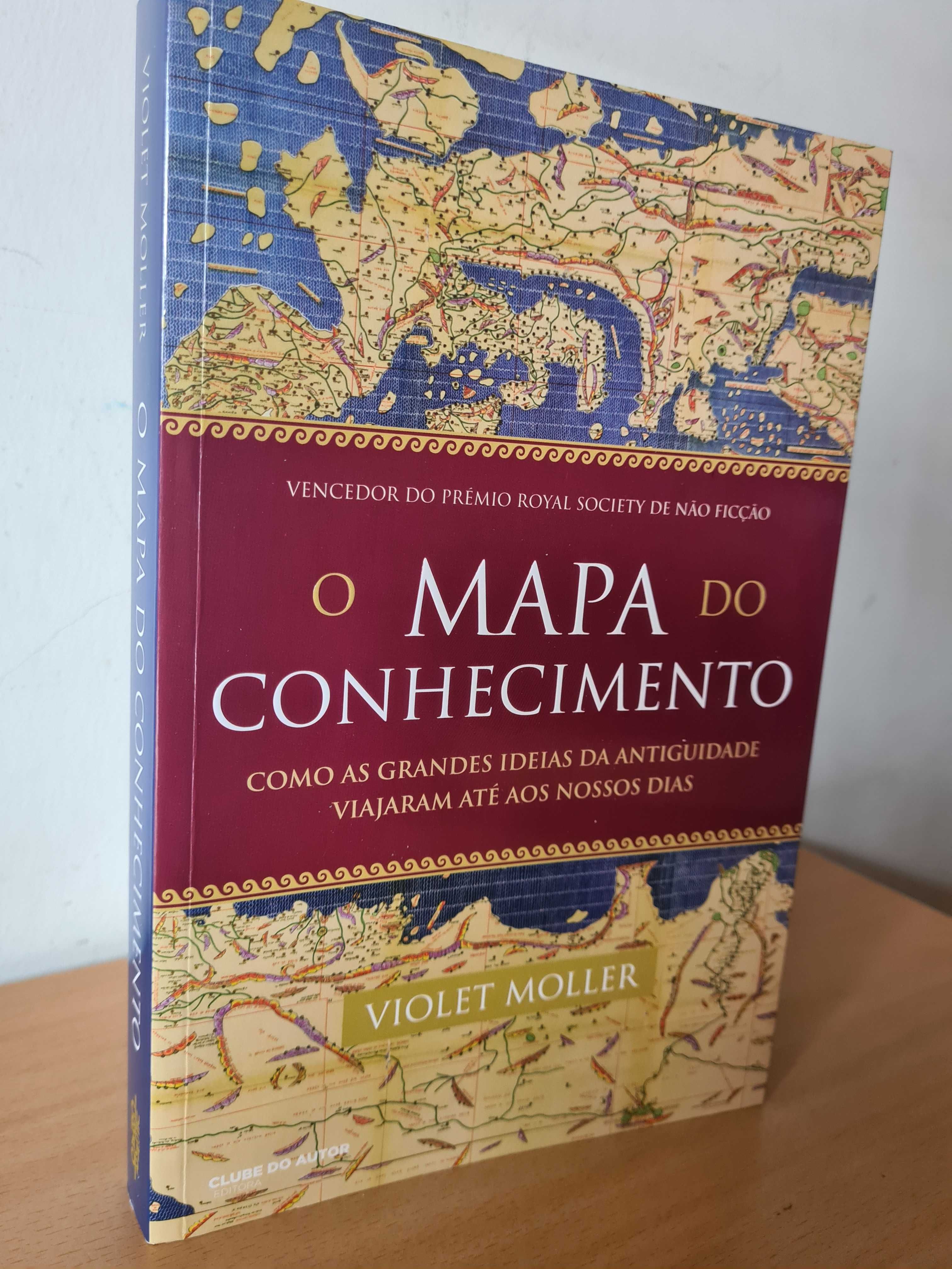 Livro "O Mapa do Conhecimento" de Violet Moller