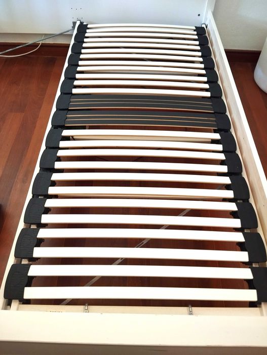 2x estrado eléctrico 90x200cm 2x colchão